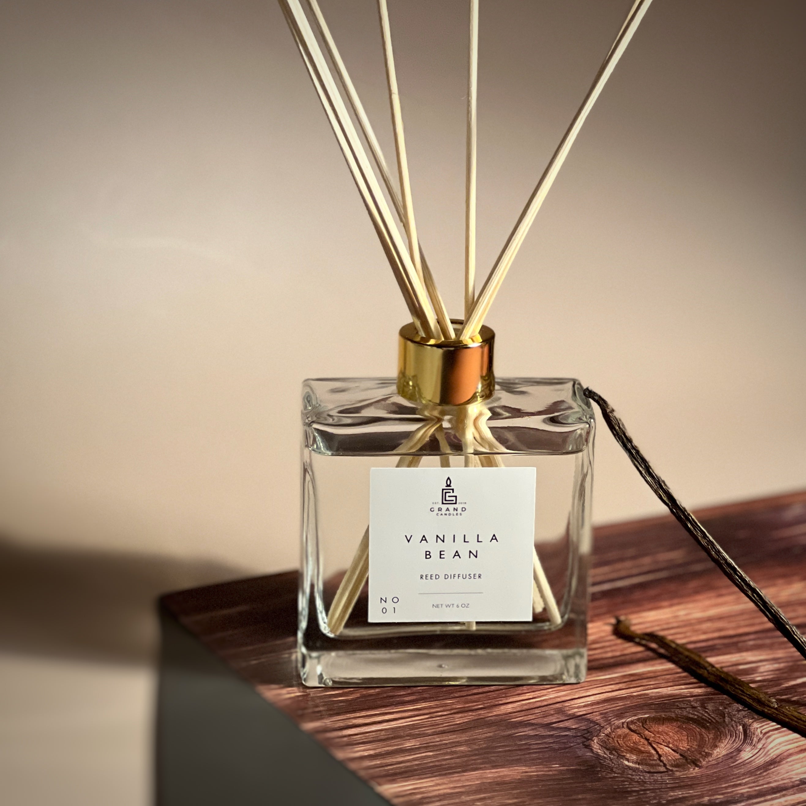 Vanilla Bean 6 oz Reed Diffuser 