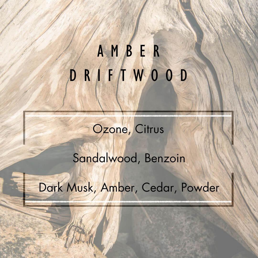 Amber Driftwood Reed Diffuser  - Grand Candles LLC   