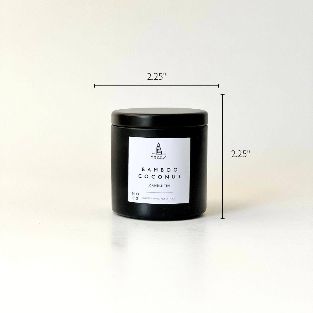 Bamboo Coconut Candle  - Grand Candles LLC   