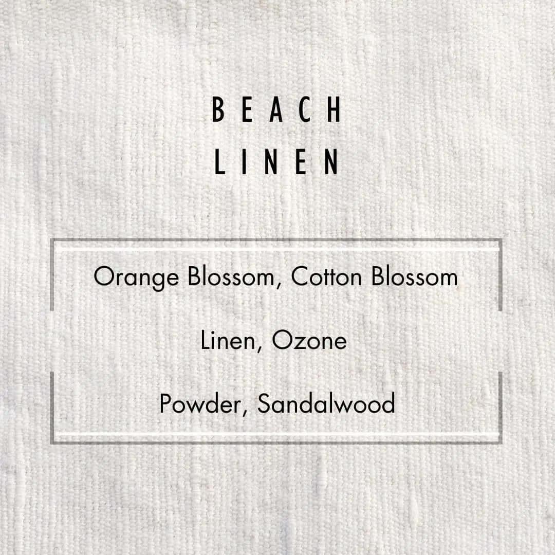 Beach Linen Candle  - Grand Candles LLC   