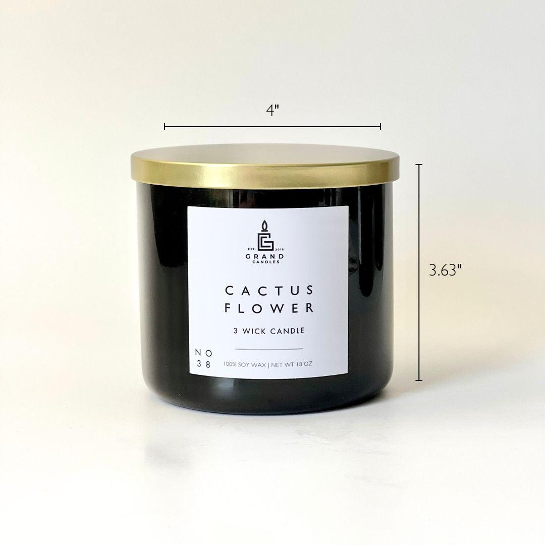 Cactus Flower Candle  - Grand Candles LLC   