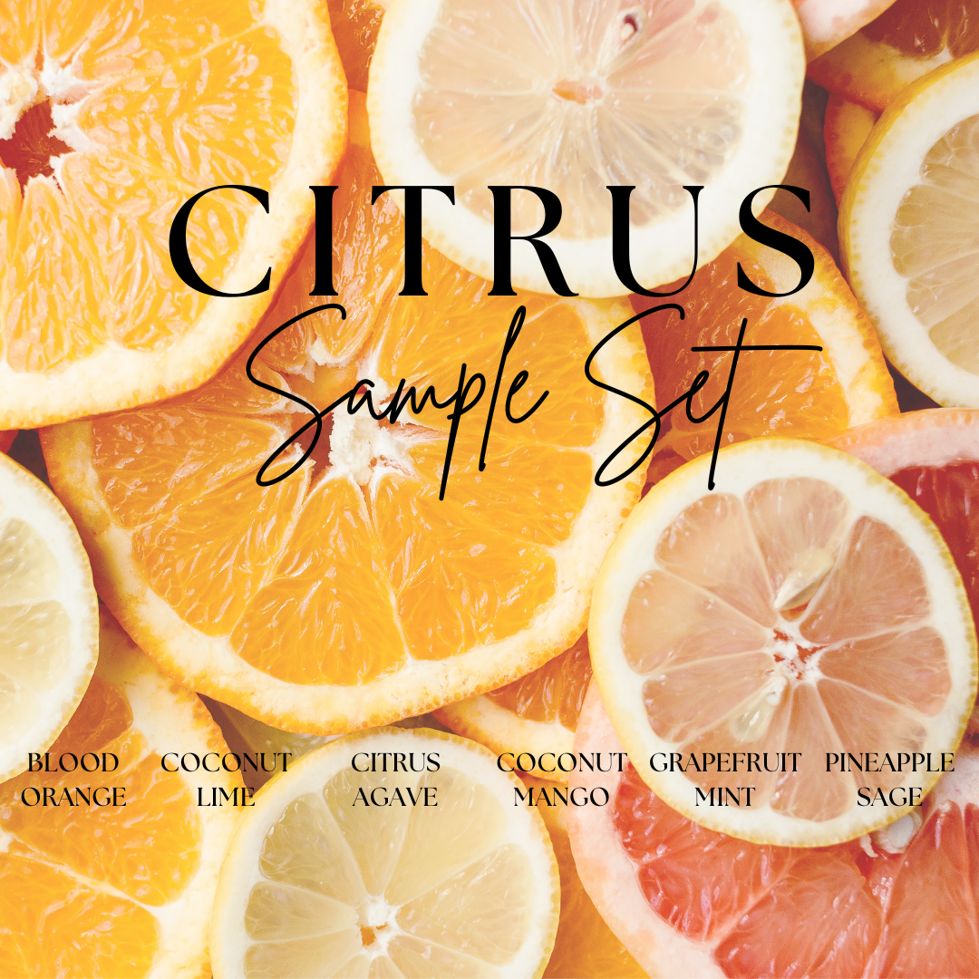 Citrus Sample Set  - Grand Candles LLC   