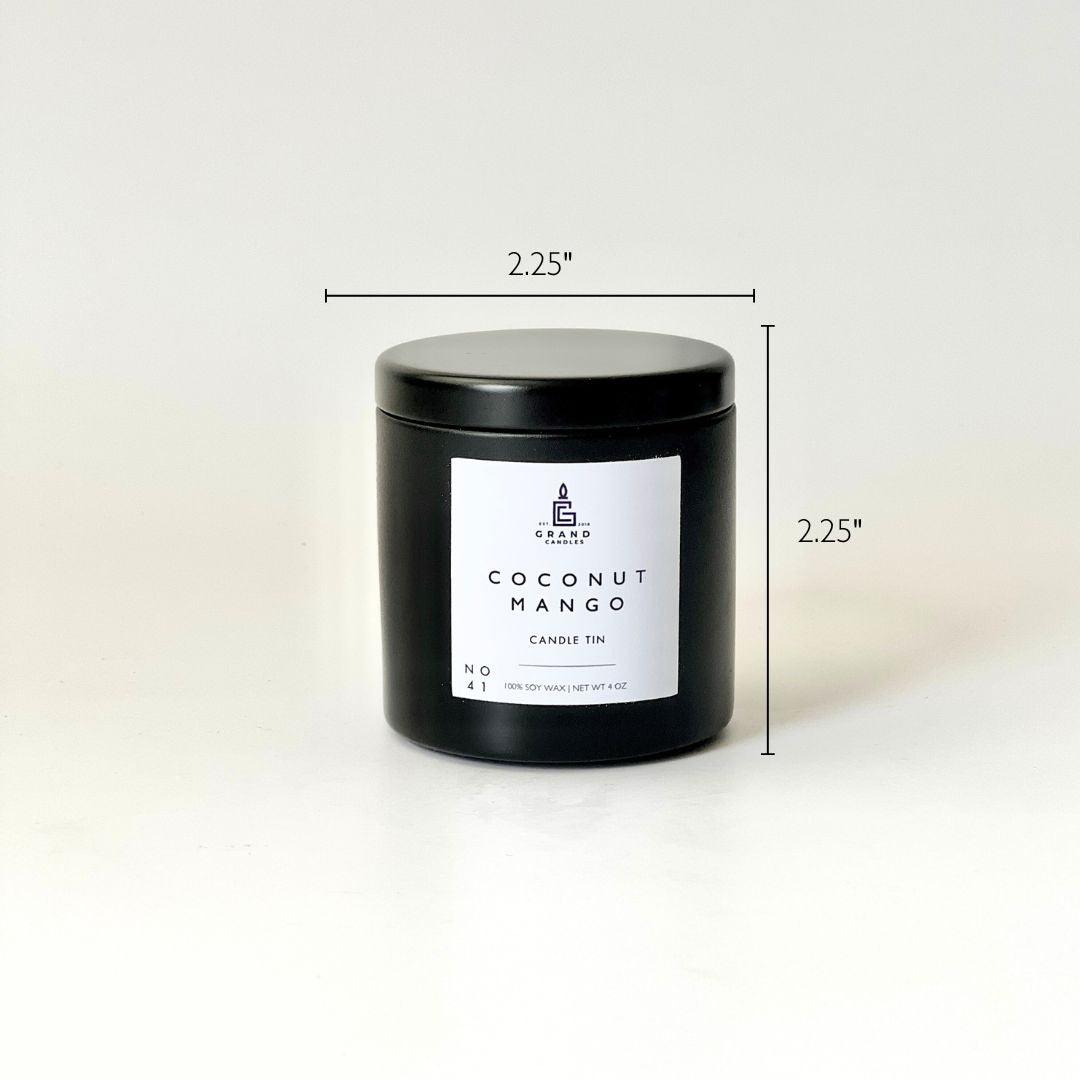 Coconut Mango Candle  - Grand Candles LLC   