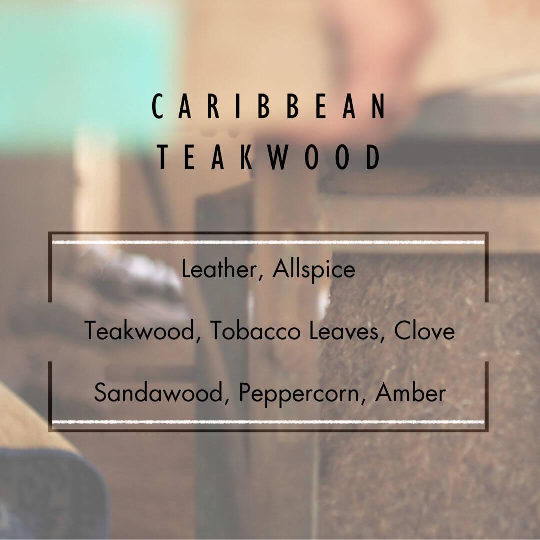 Caribbean Teakwood Reed Diffuser  - Grand Candles LLC   