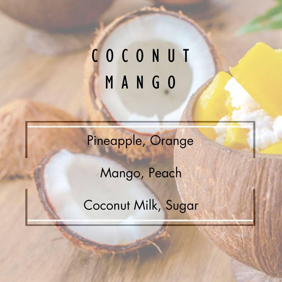 Coconut Mango Candle  - Grand Candles LLC   