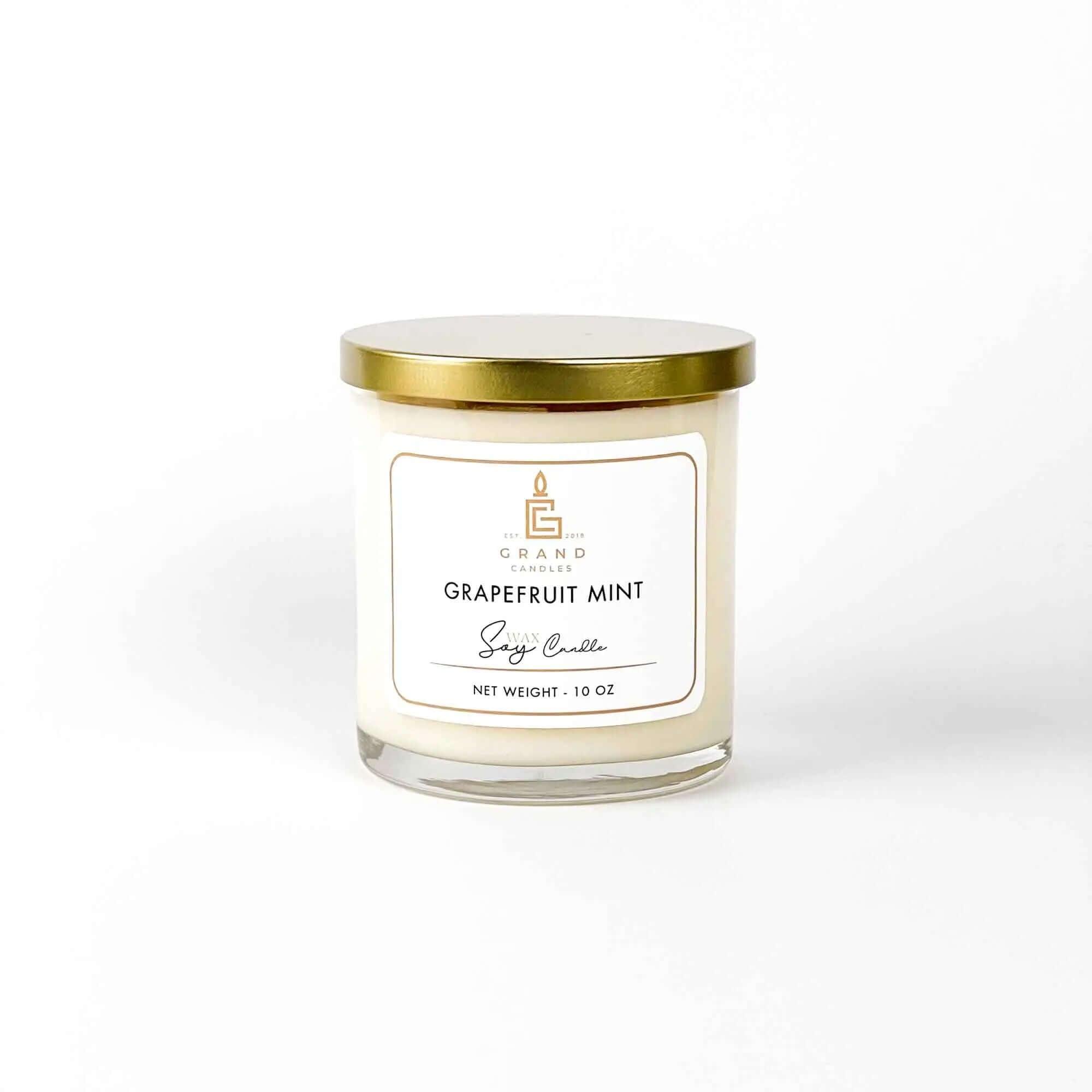 Grapefruit Mint Candle  - Grand Candles LLC   