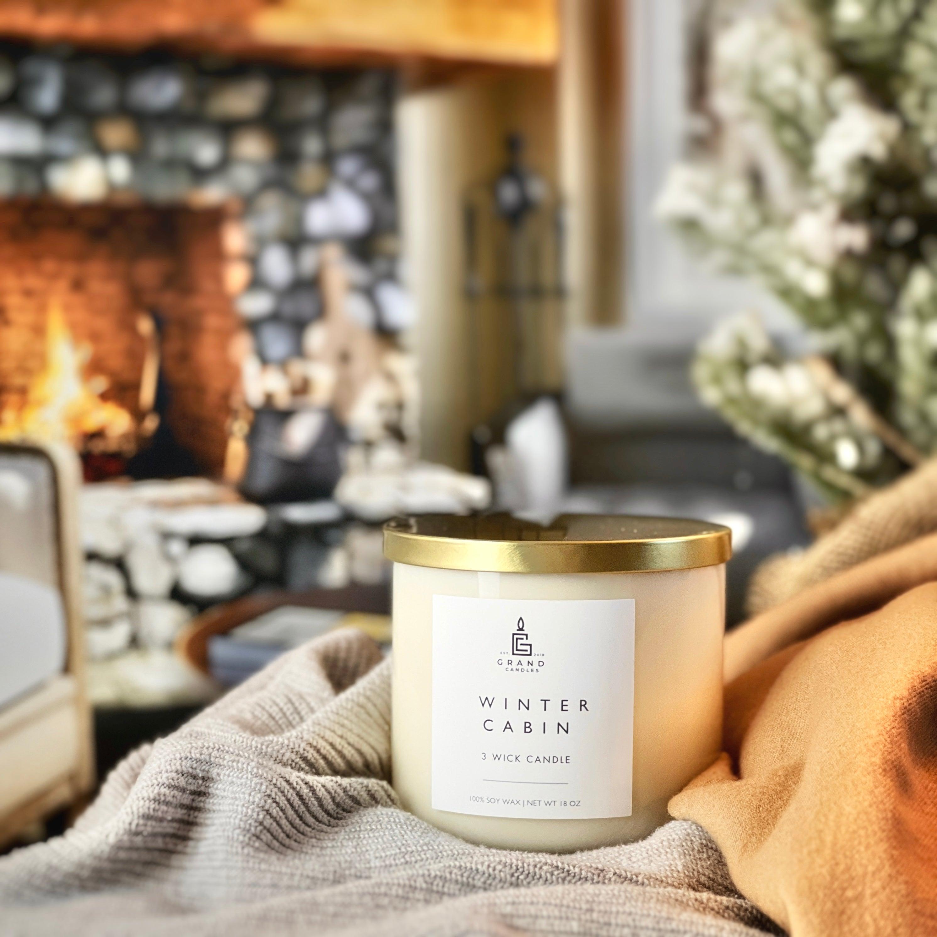 Winter Cabin Candle  - Grand Candles LLC   