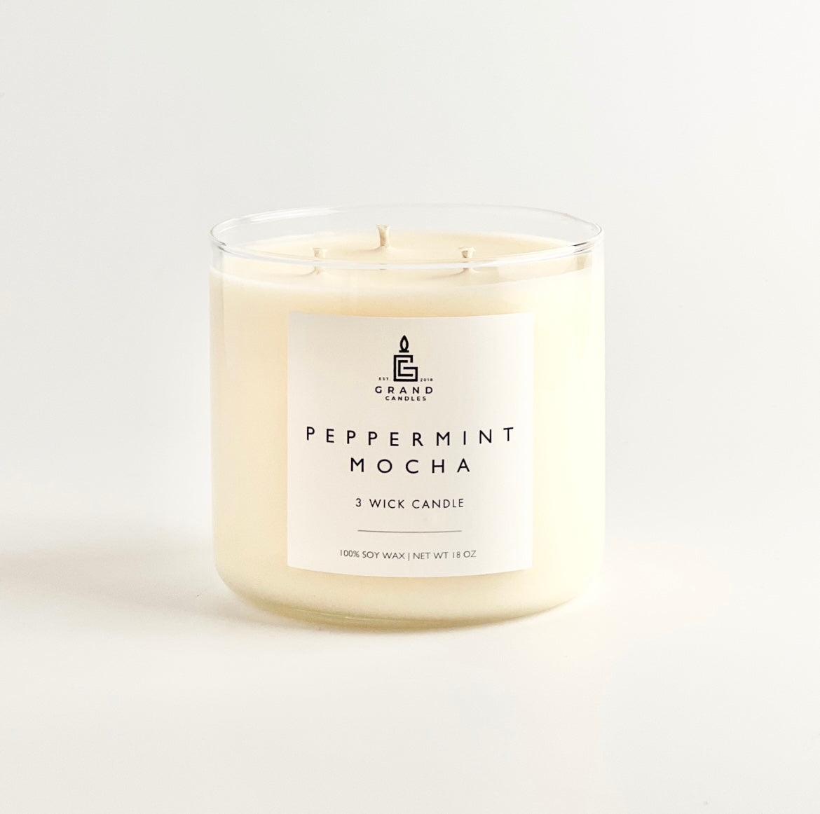 Peppermint Mocha Candle  - Grand Candles LLC   