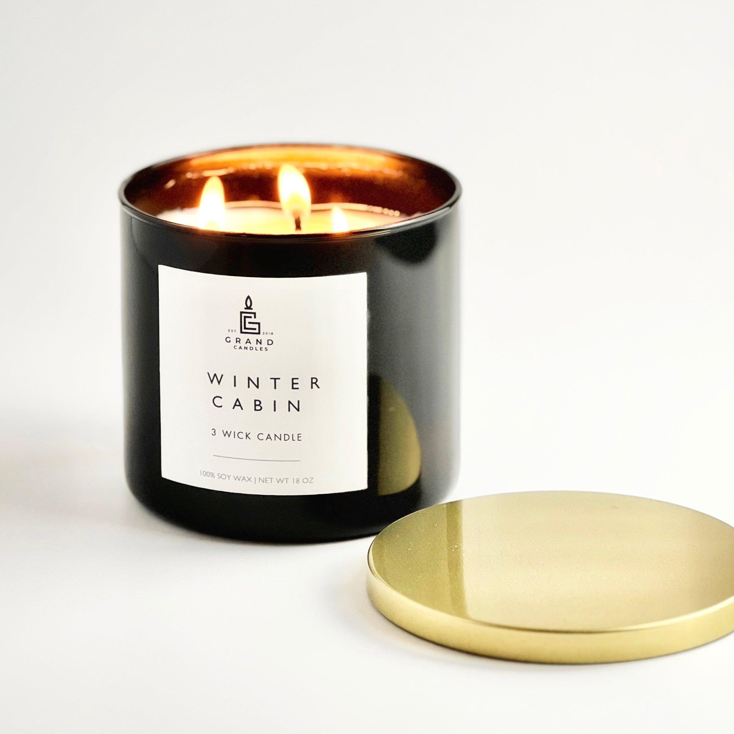 Winter Cabin Candle  - Grand Candles LLC   