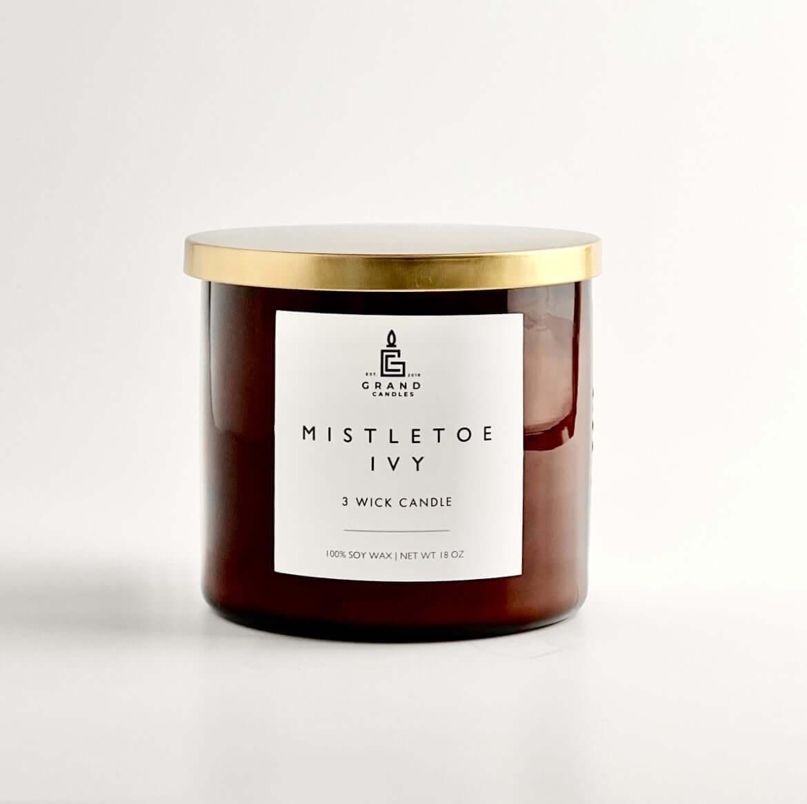 Mistletoe Ivy Candle  - Grand Candles LLC   