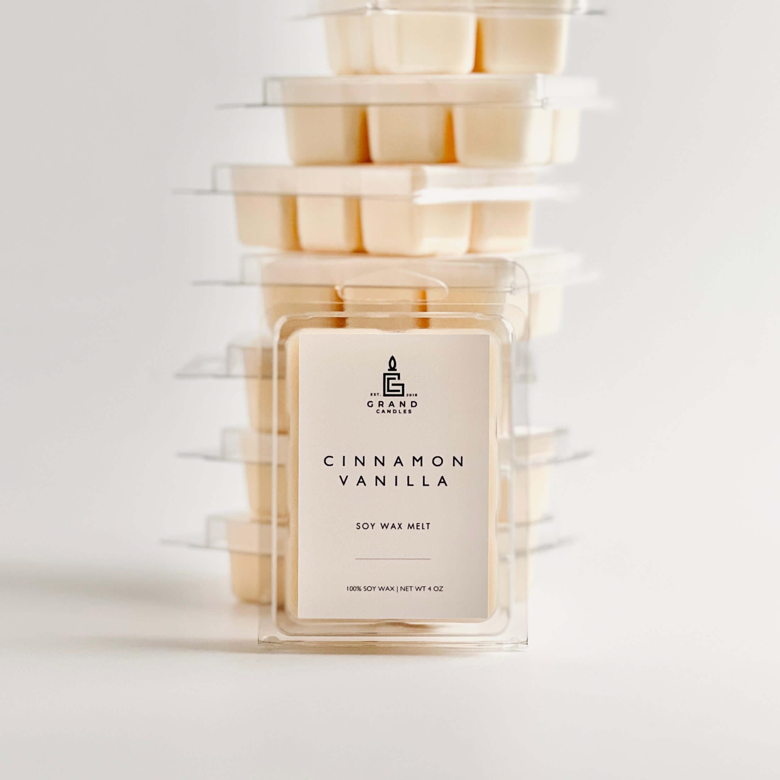 Cinnamon Vanilla Wax Melt  - Grand Candles LLC   