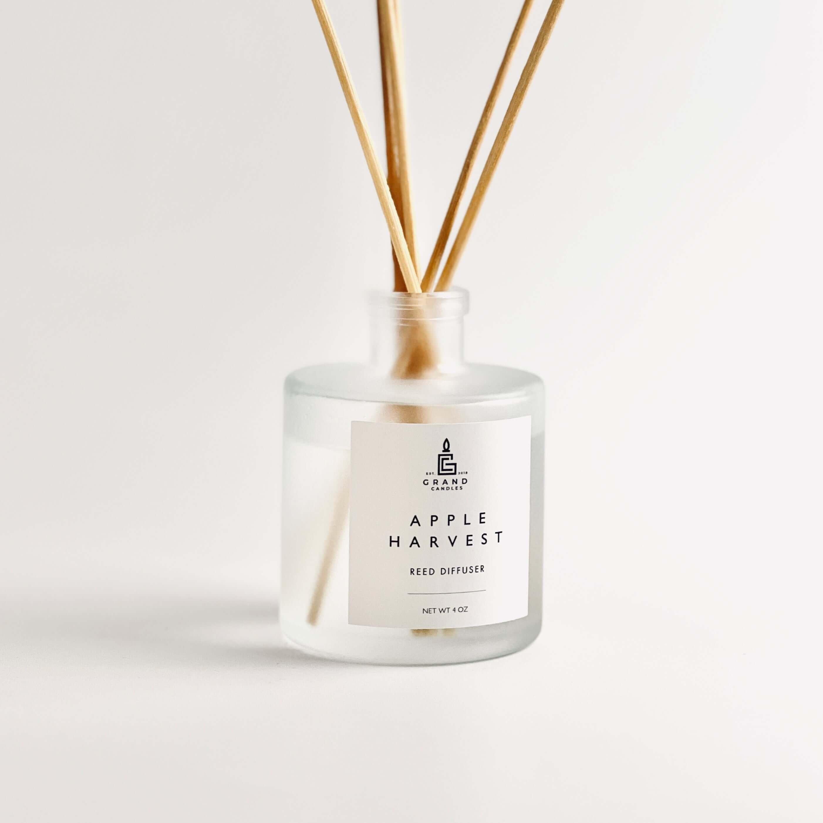 Apple Harvest Reed Diffuser  - Grand Candles LLC   