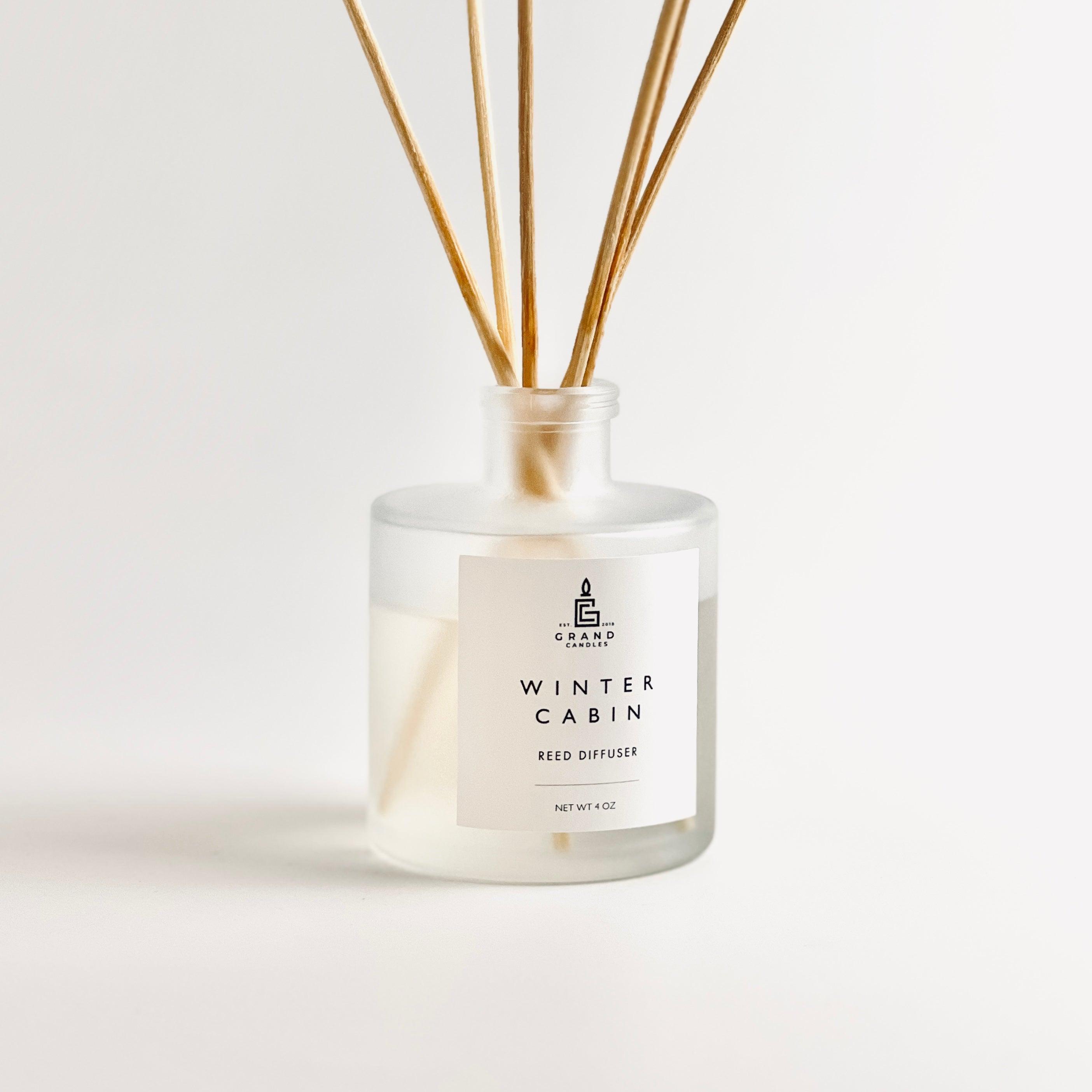 Winter Cabin Reed Diffuser  - Grand Candles LLC   