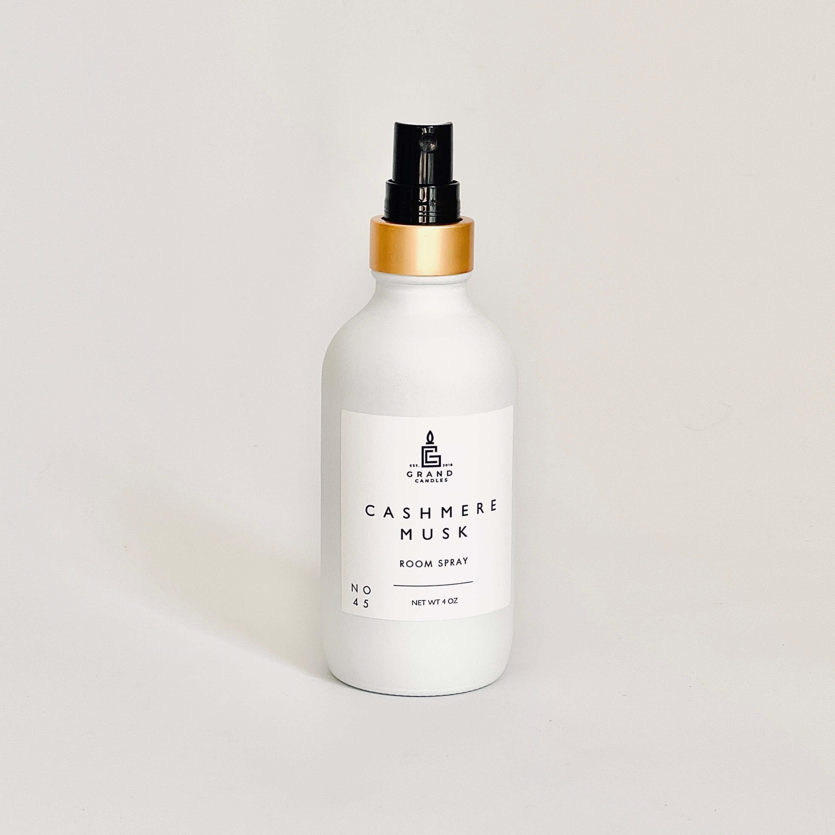 Cashmere Musk Room & Linen Spray  - Grand Candles LLC   