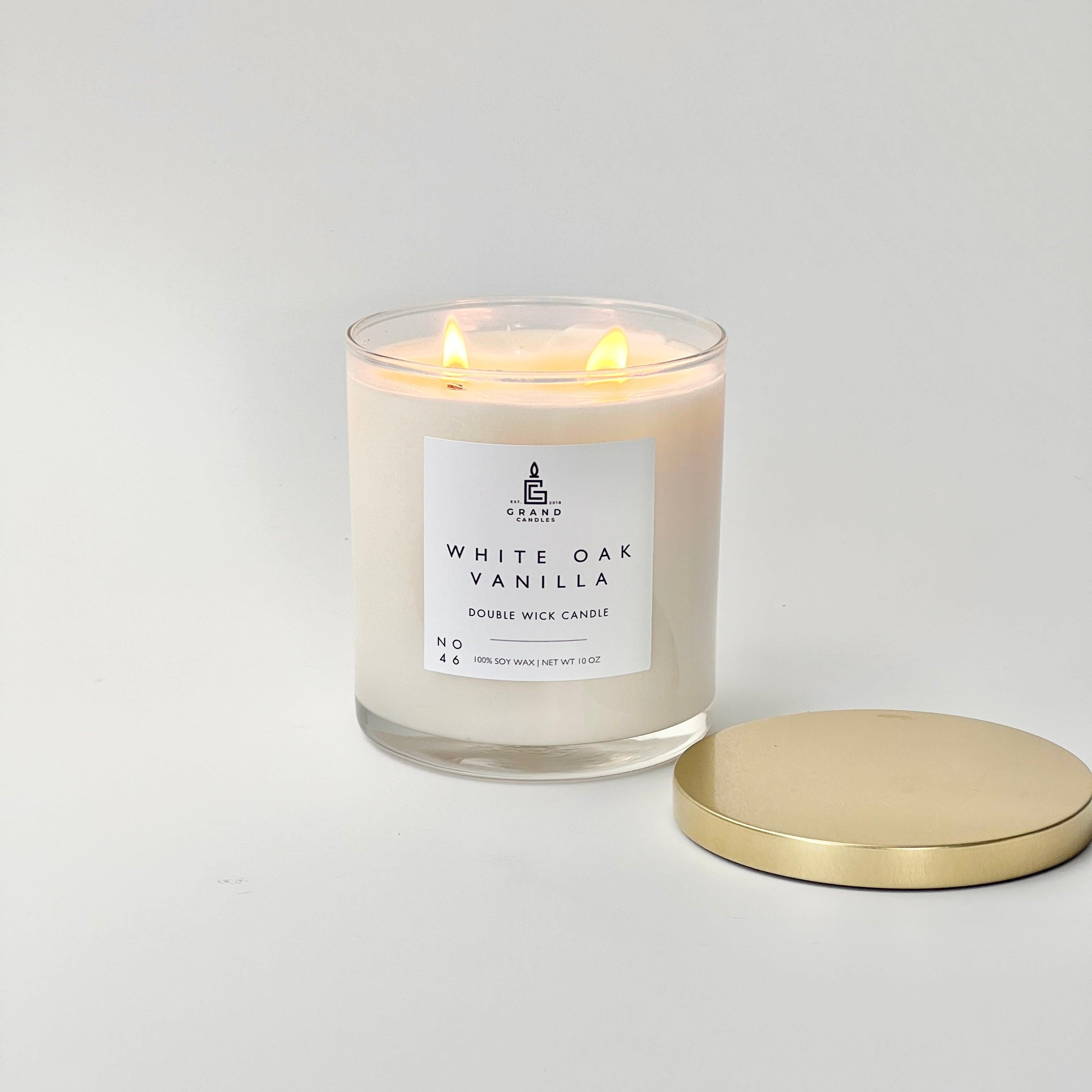 White Oak Vanilla Candle  - Grand Candles LLC   