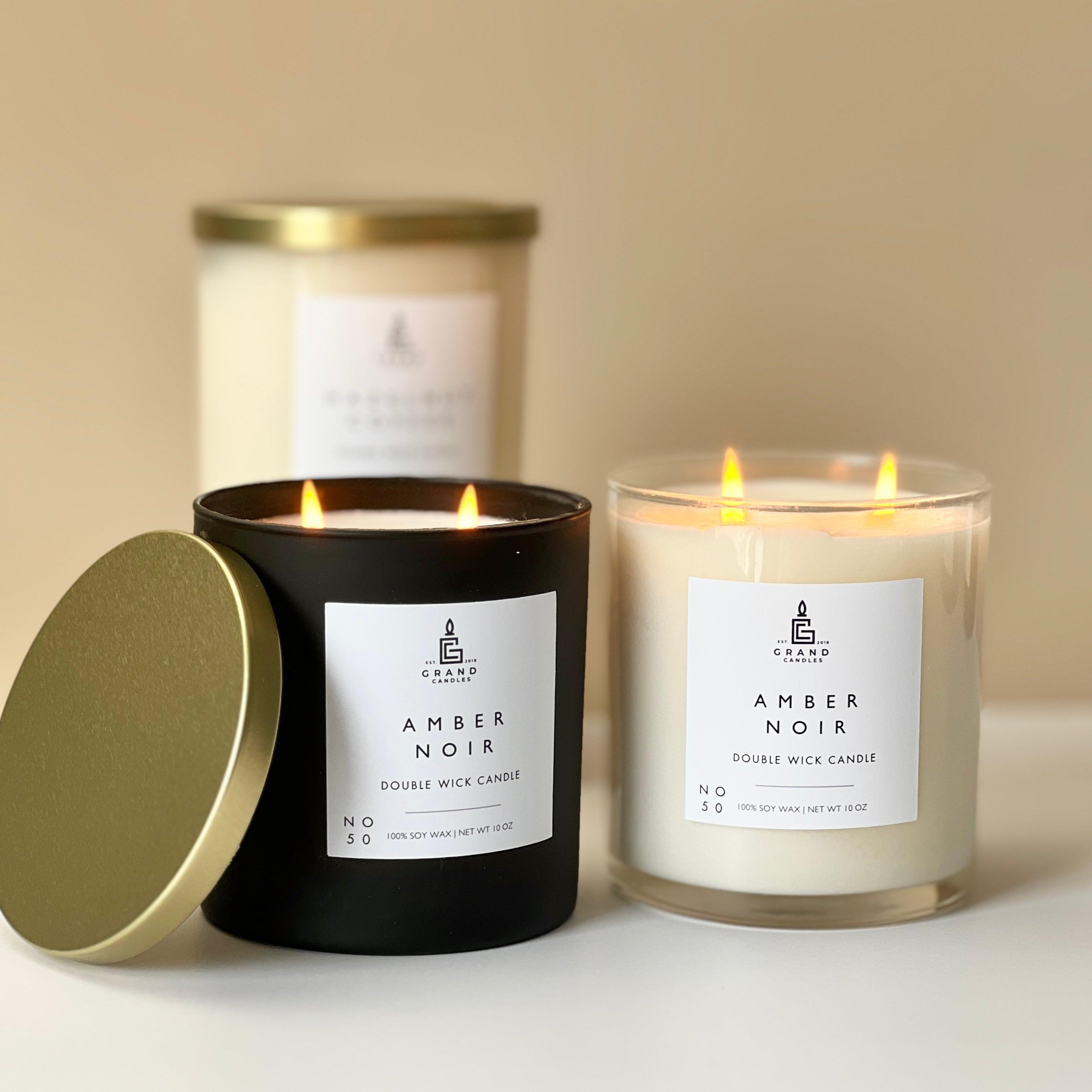 Amber Noir Candle  - Grand Candles LLC   