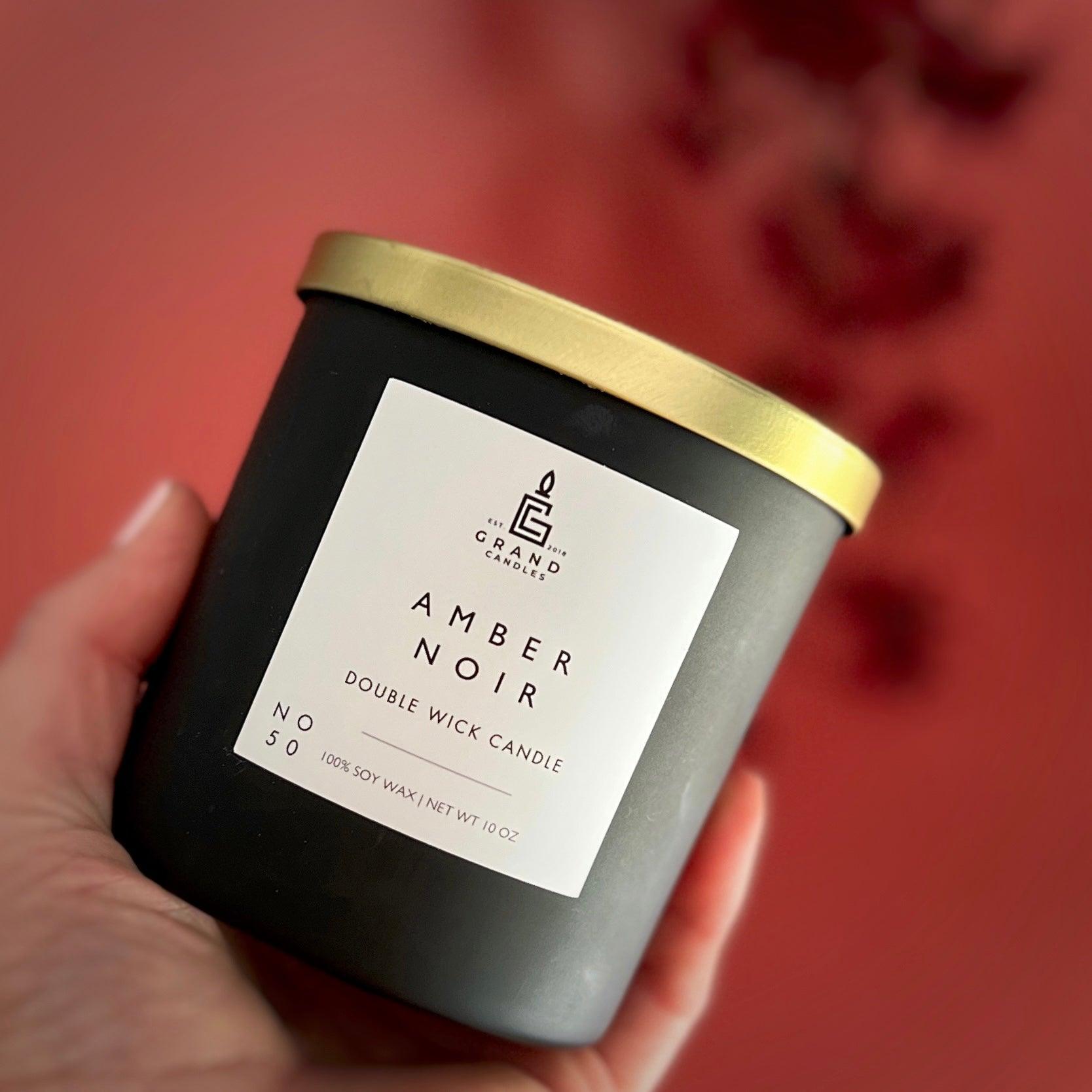 Amber Noir Candle  - Grand Candles LLC   