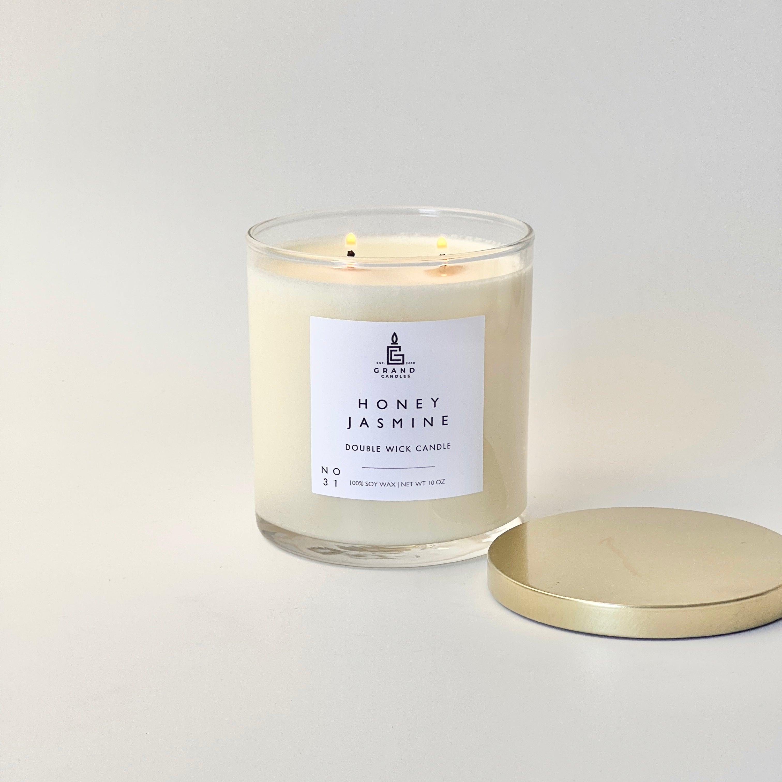 Honey Jasmine Candle  - Grand Candles LLC   