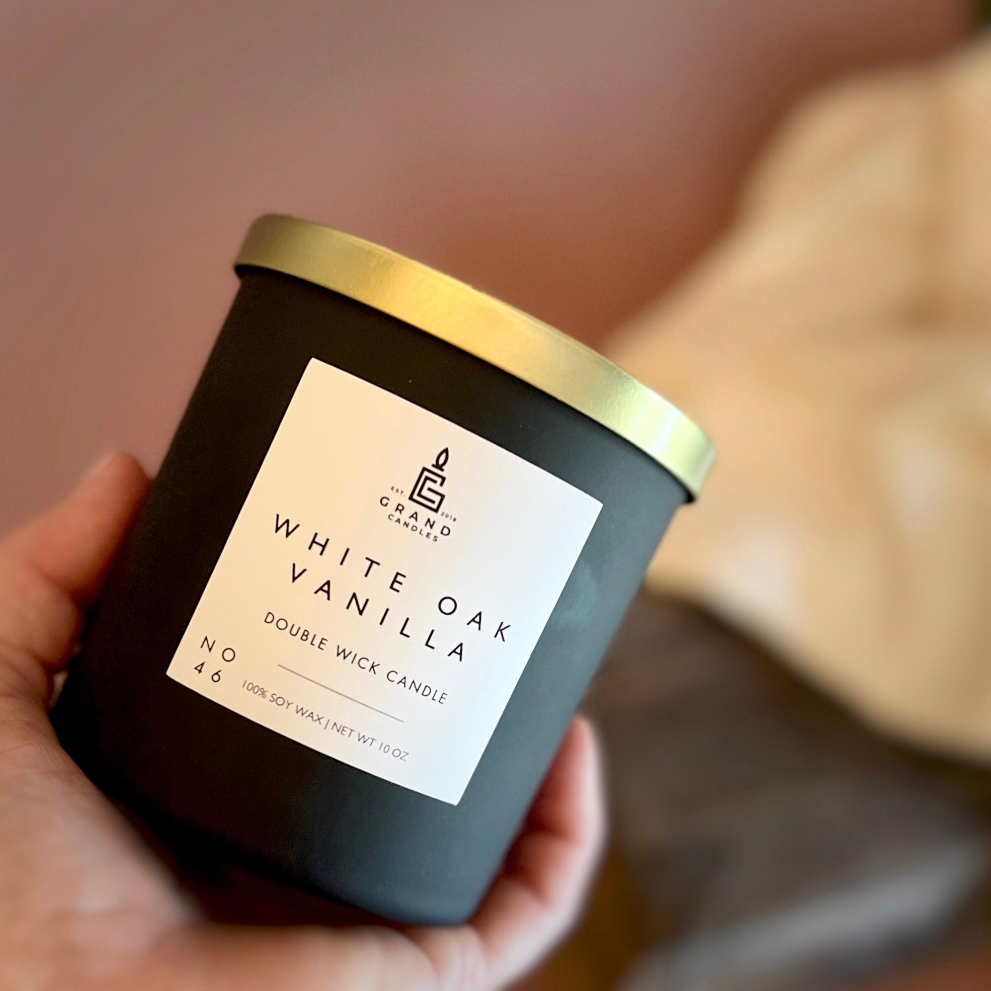 White Oak Vanilla Candle  - Grand Candles LLC   