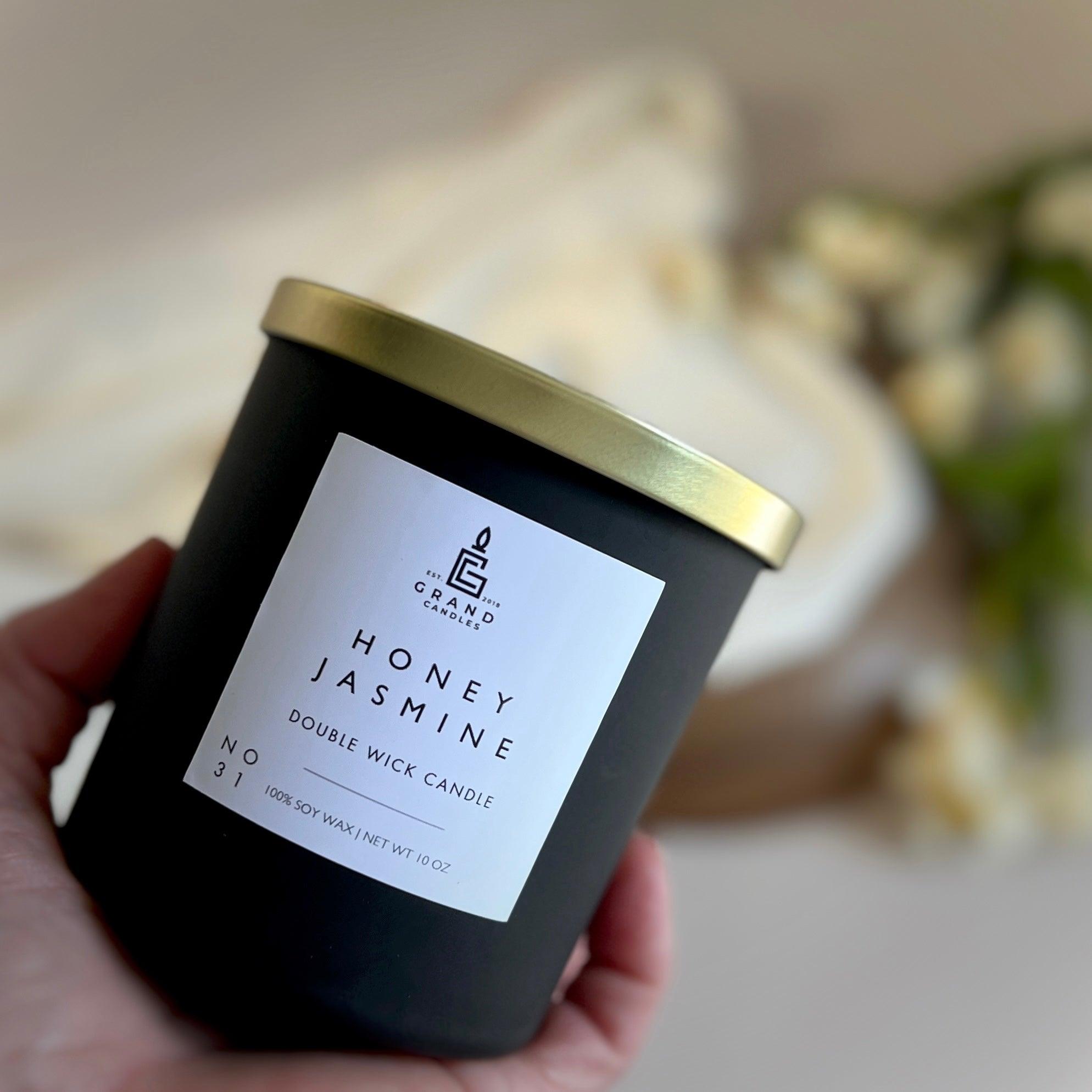 Honey Jasmine Candle  - Grand Candles LLC   