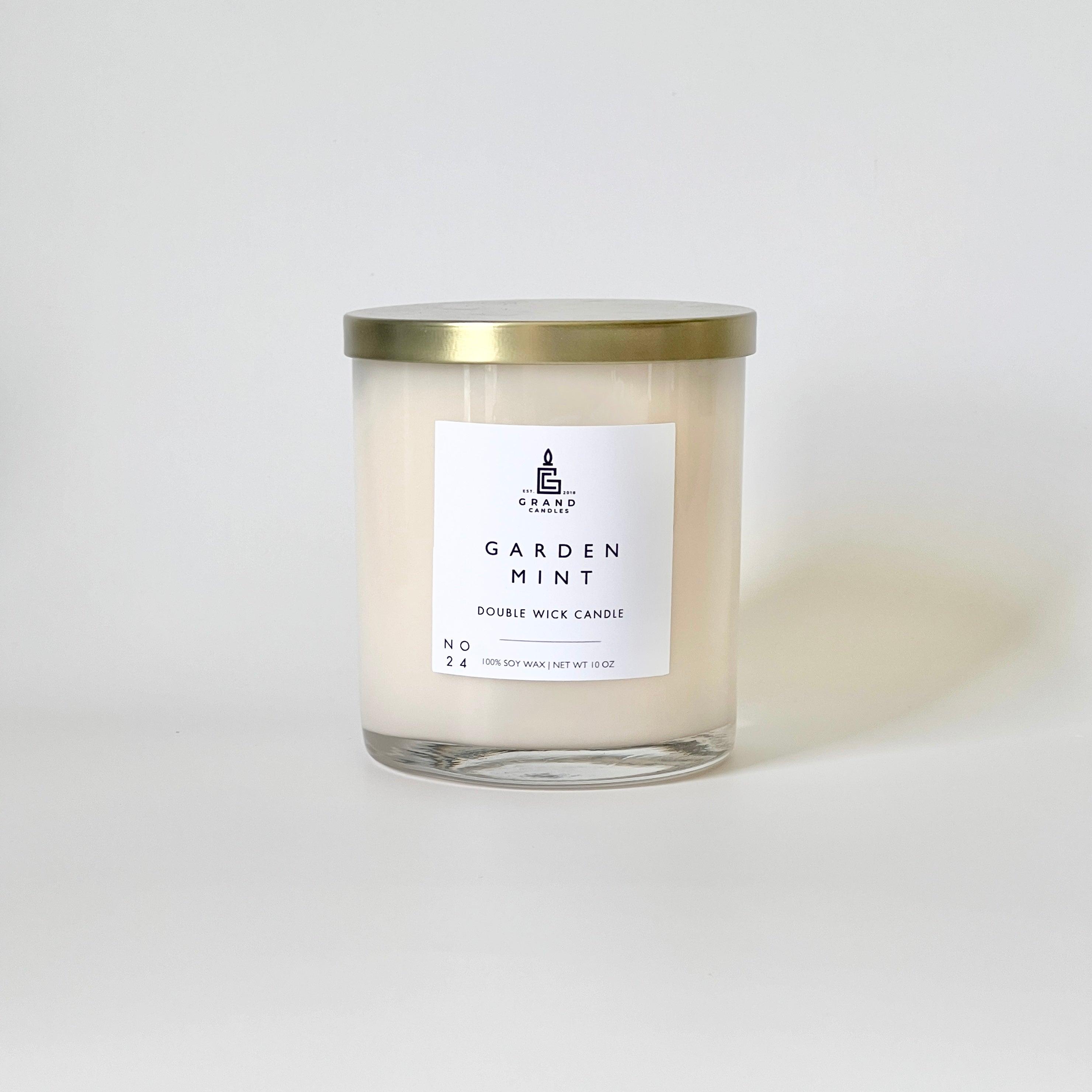 Garden Mint Candle  - Grand Candles LLC   