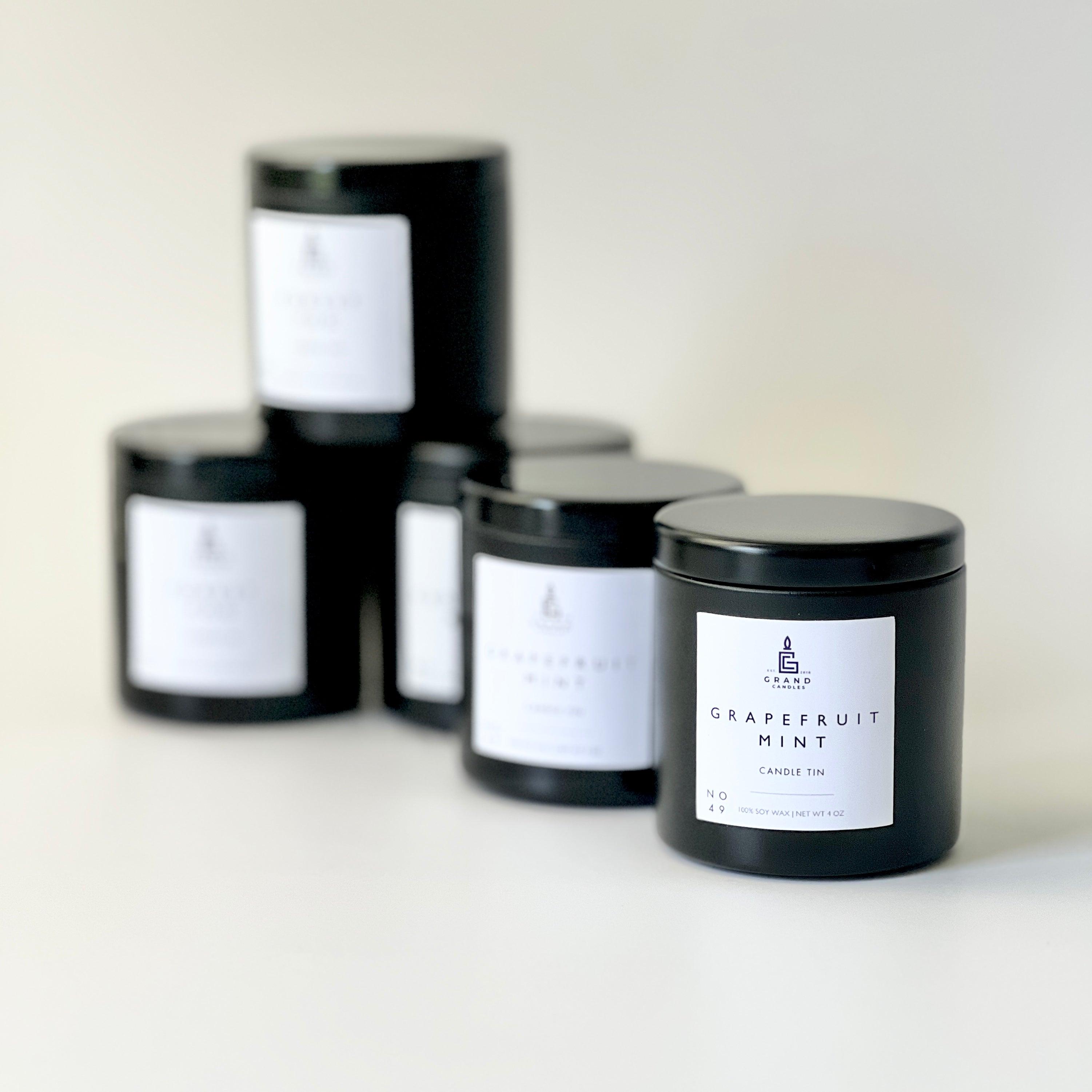 Grapefruit Mint Candle  - Grand Candles LLC   