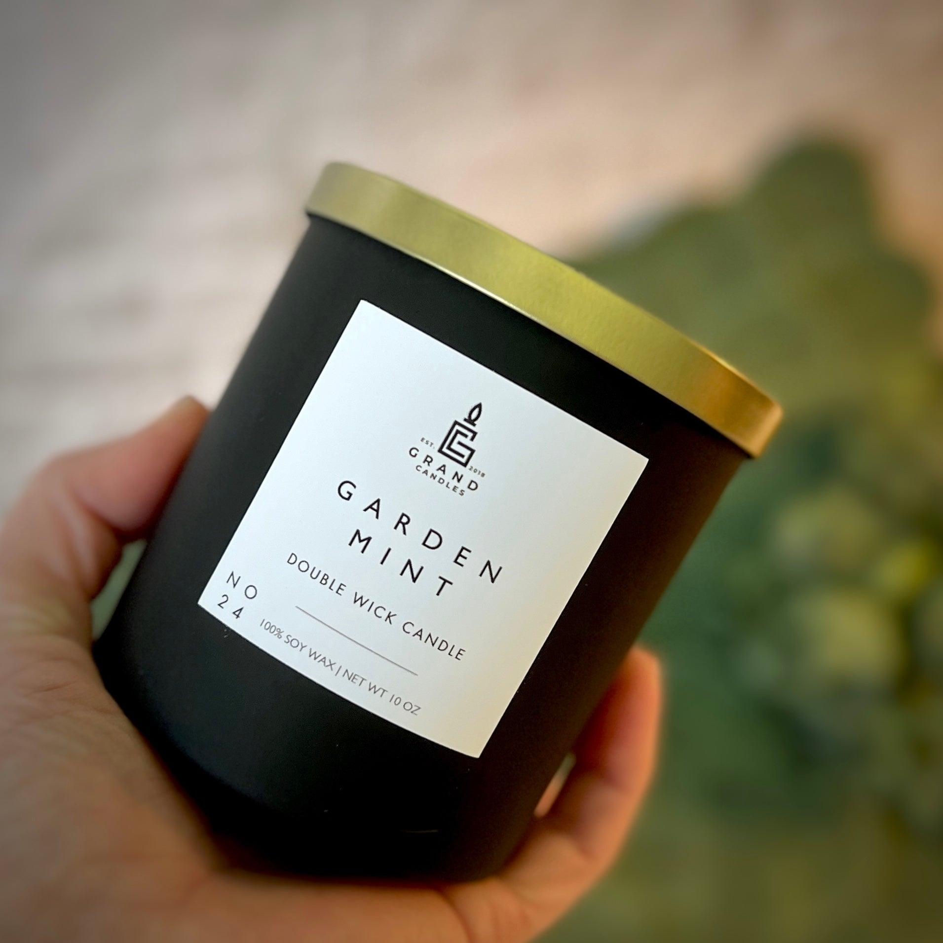 Garden Mint Candle  - Grand Candles LLC   