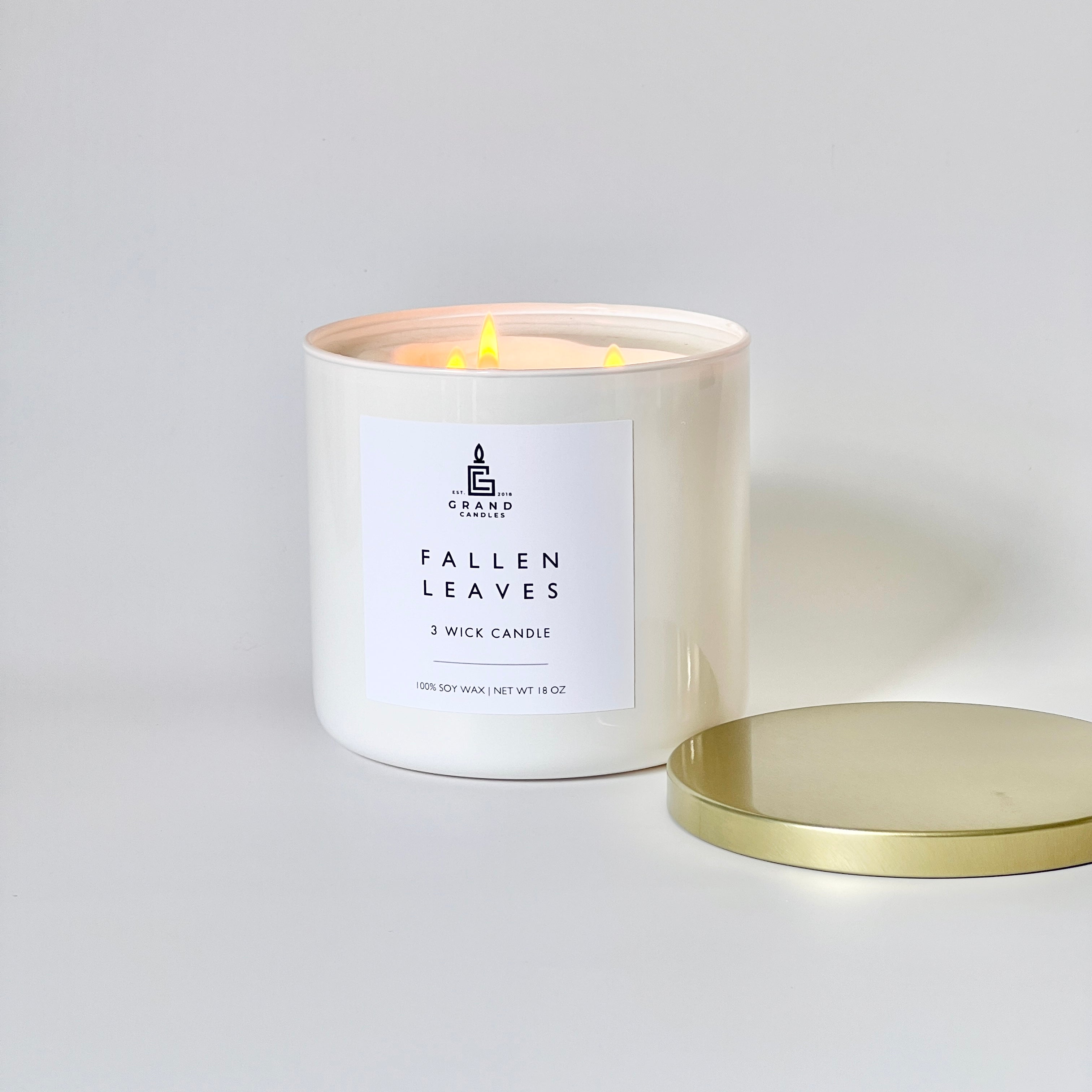 Fallen Leaves Candle  - Grand Candles LLC   