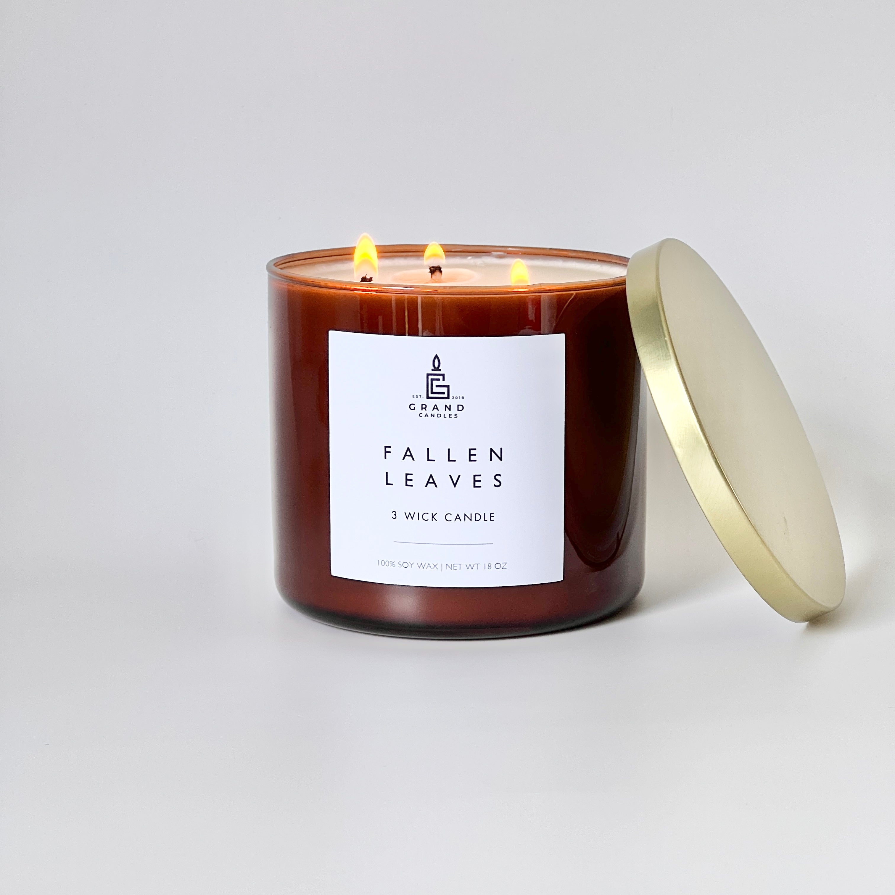 Fallen Leaves Candle  - Grand Candles LLC   