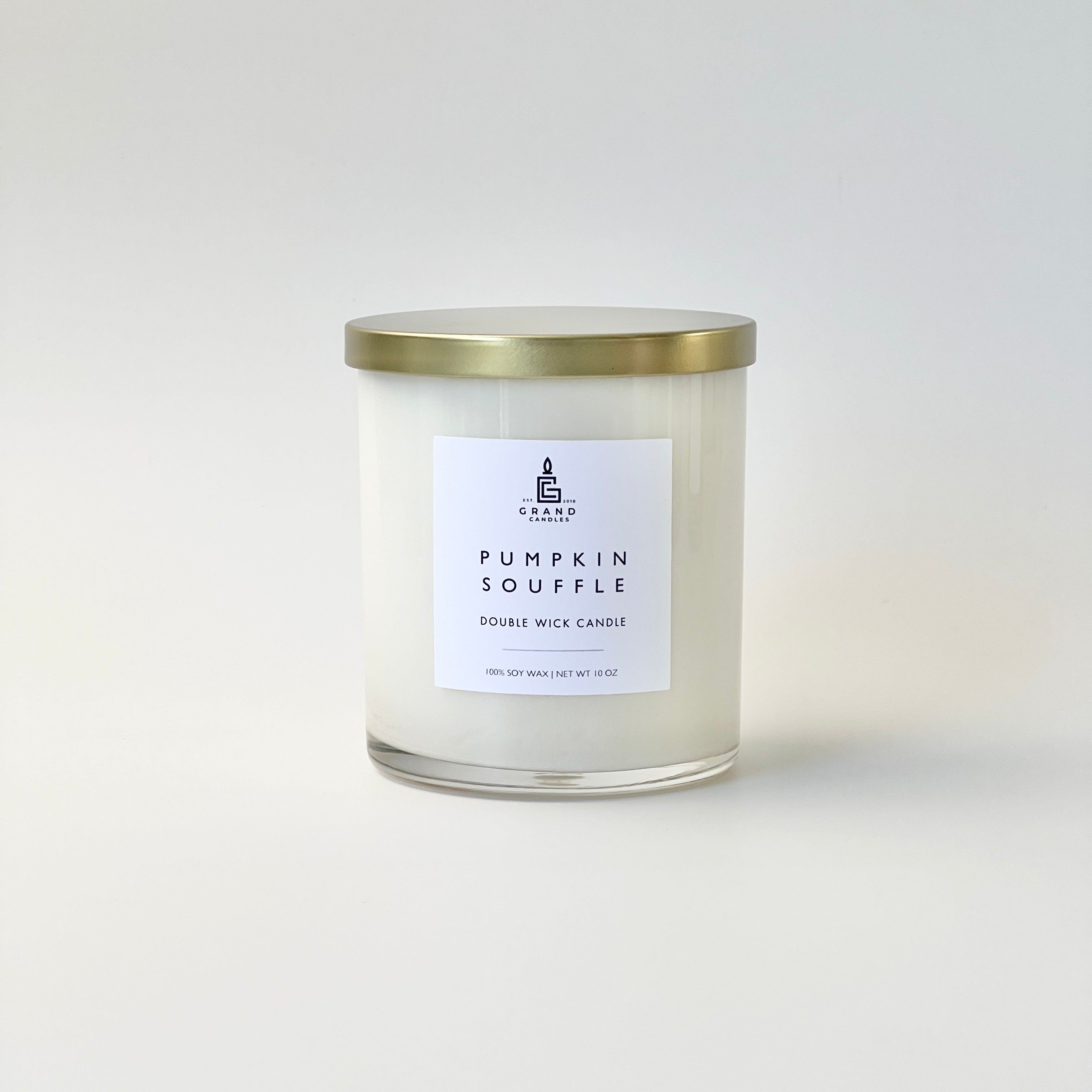 Pumpkin Soufflé Candle  - Grand Candles LLC   