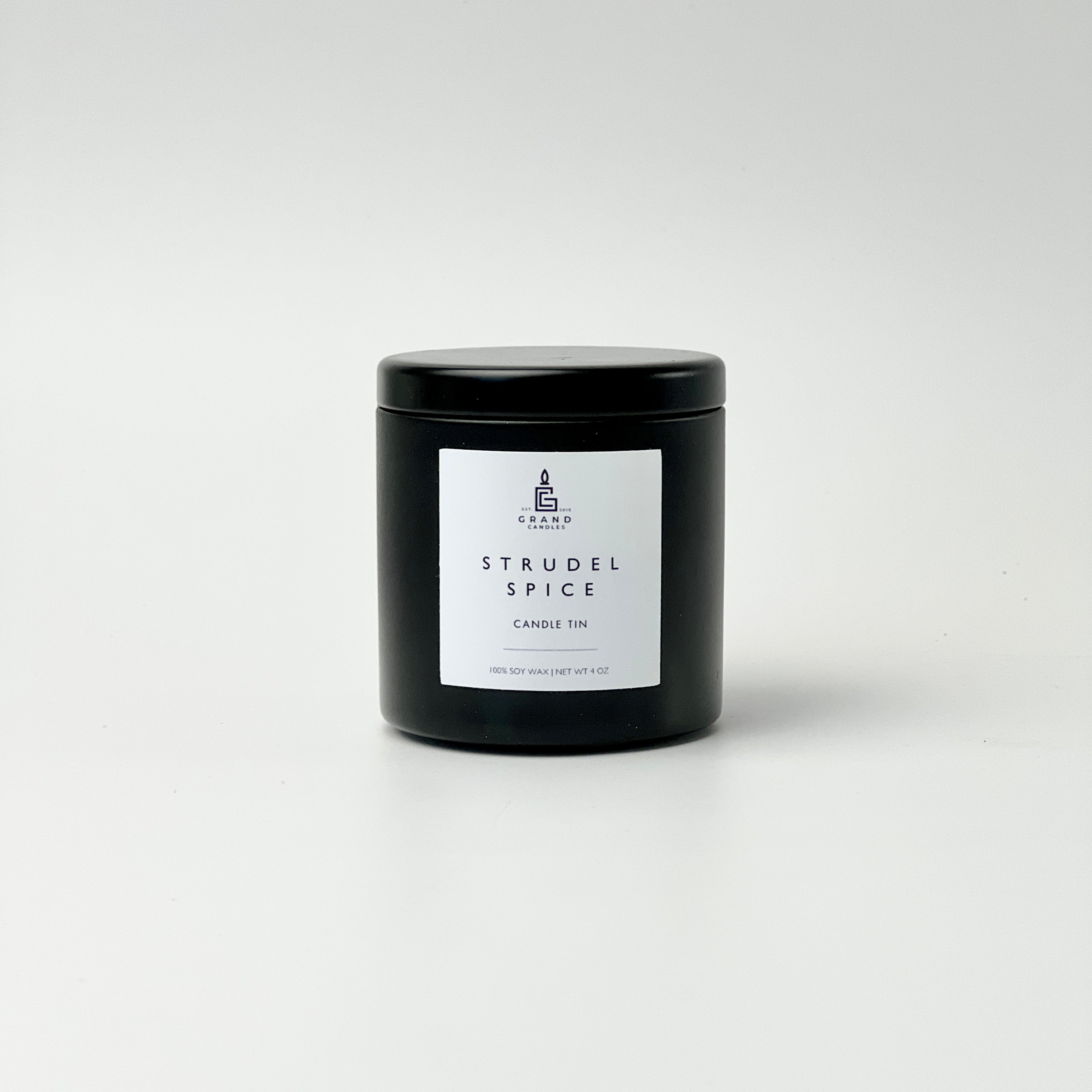 Strudel Spice Candle  - Grand Candles LLC   