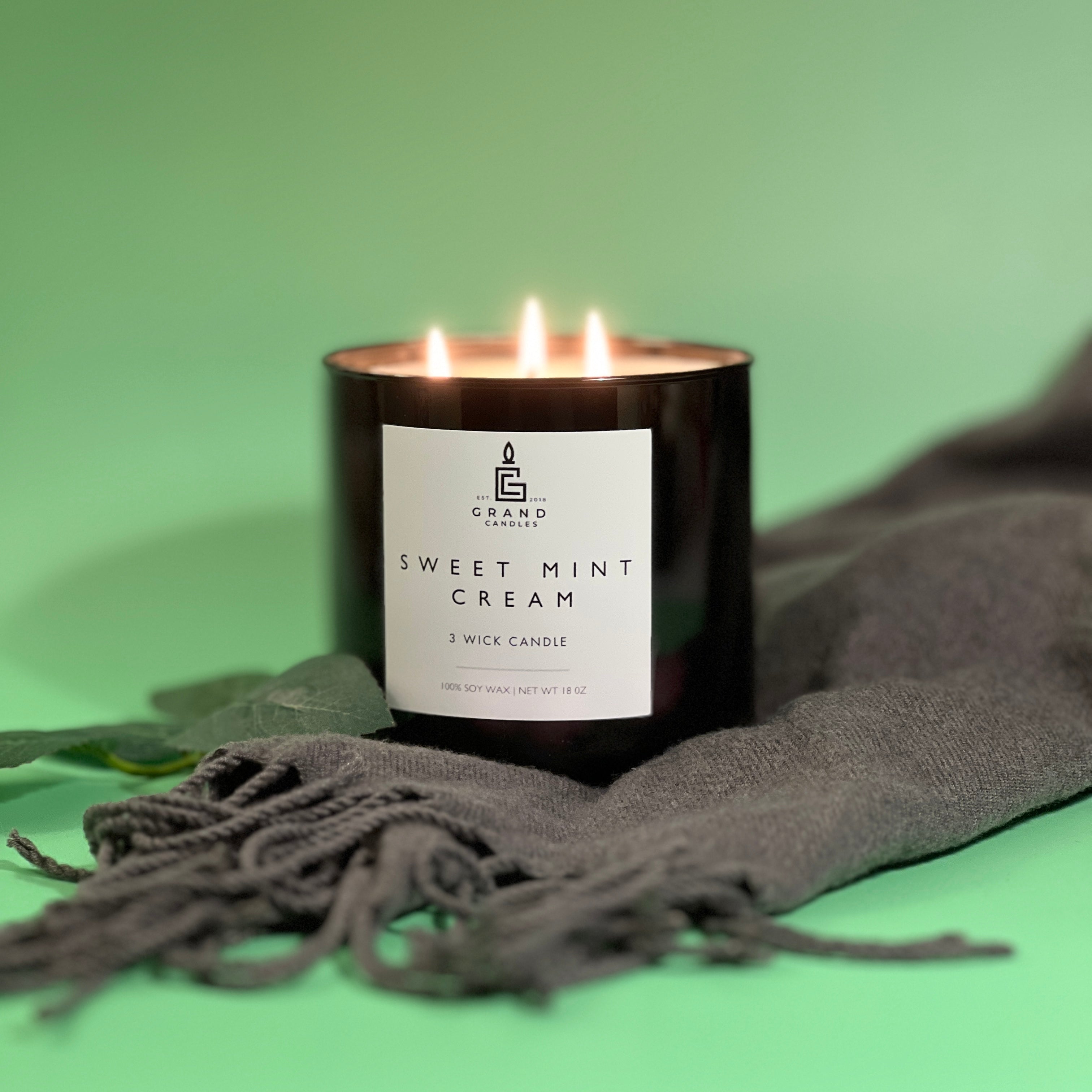 Sweet Mint Cream Candle