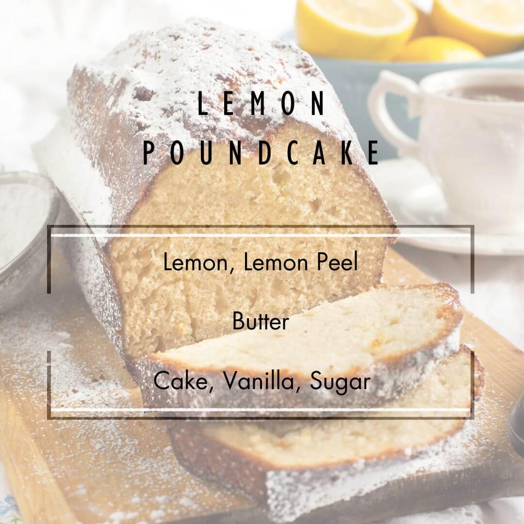 Lemon Pound Cake Candle  - Grand Candles LLC   