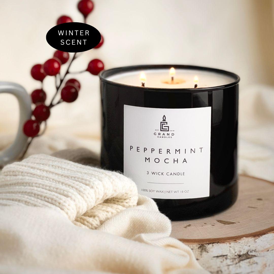 Peppermint Mocha Candle  - Grand Candles LLC   