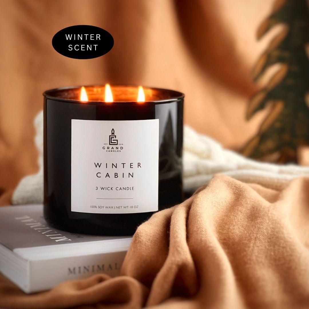 Winter Cabin Candle  - Grand Candles LLC   