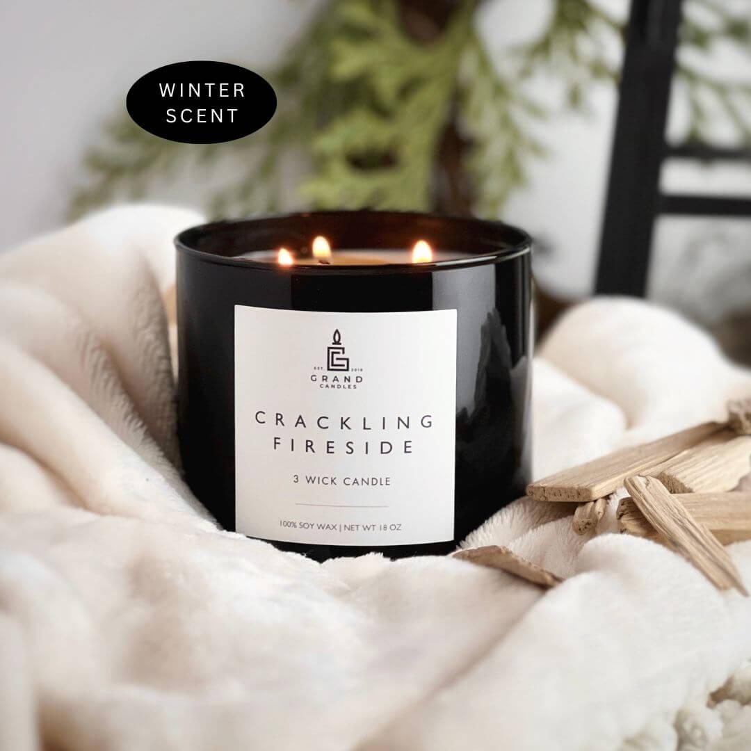 Crackling Fireside Candle  - Grand Candles LLC   