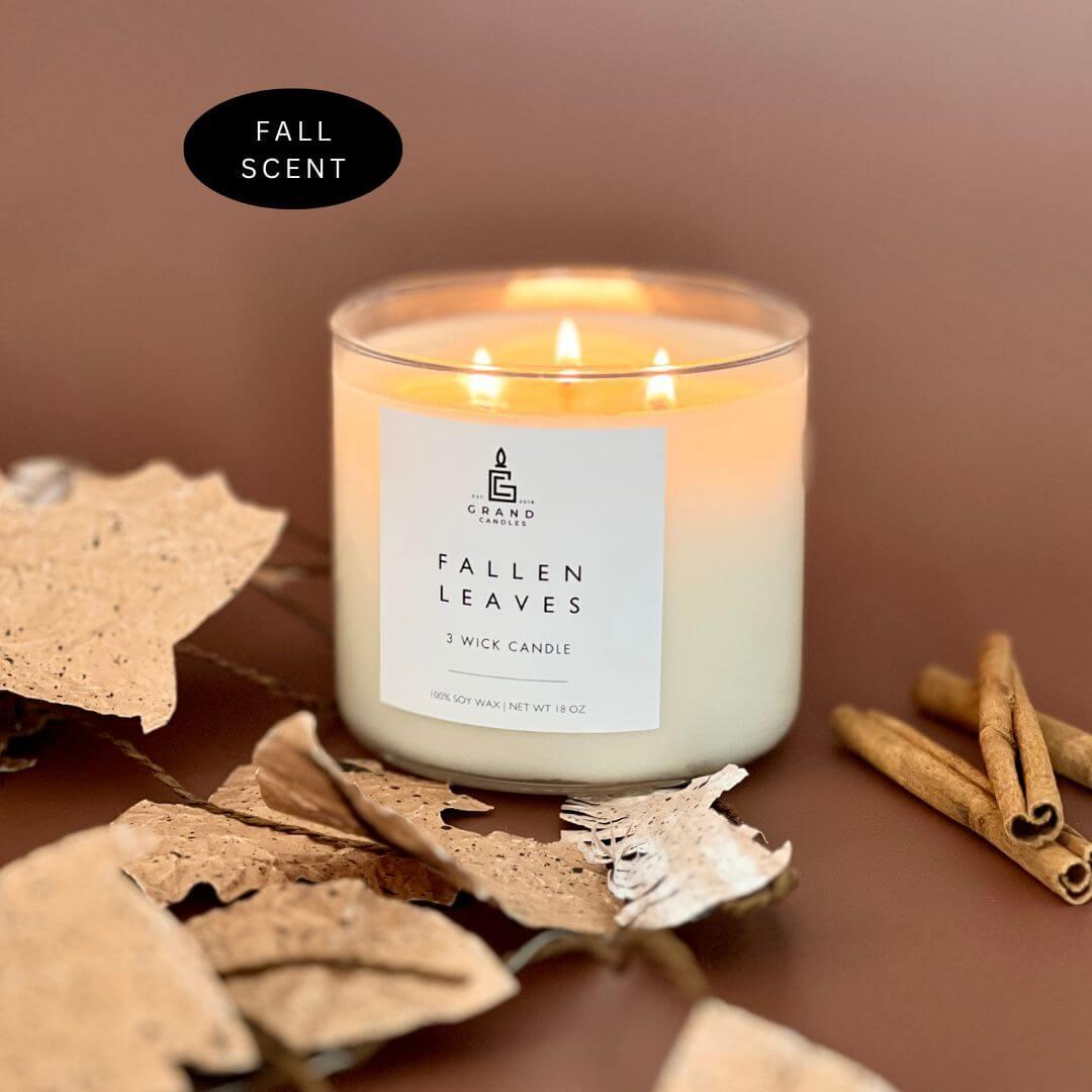 Fallen Leaves Candle  - Grand Candles LLC   