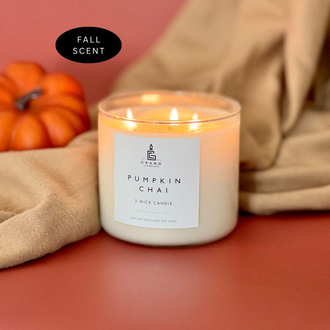 Pumpkin Chai Candle  - Grand Candles LLC   