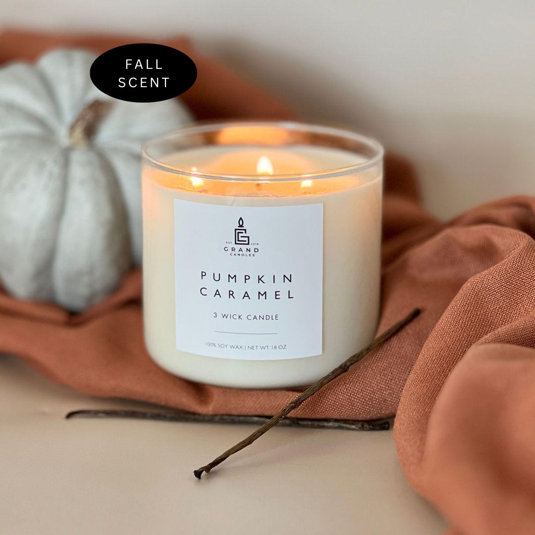 Pumpkin Caramel Candle  - Grand Candles LLC   