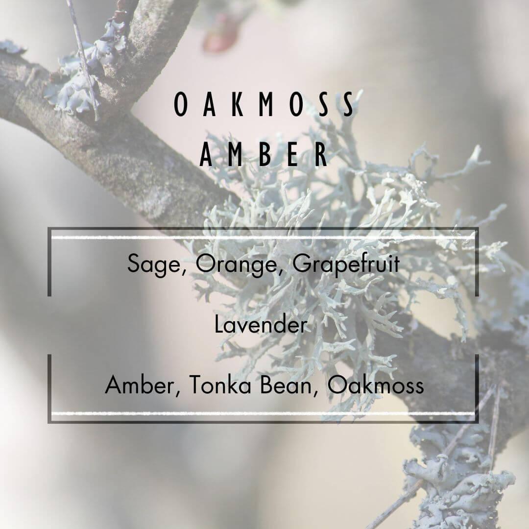 Oakmoss Amber Reed Diffuser  - Grand Candles LLC   