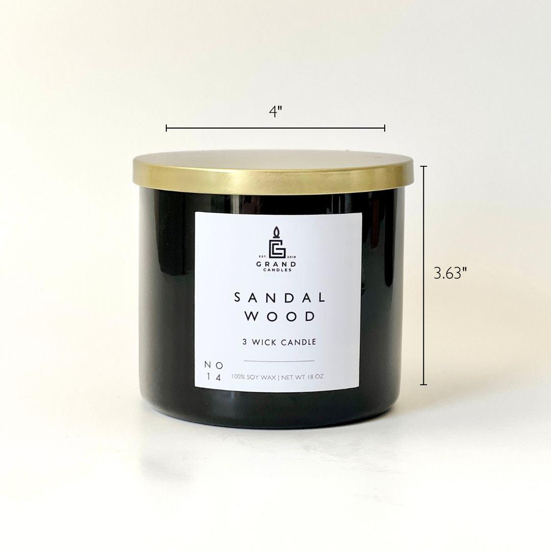 Sandalwood Candle  - Grand Candles LLC   