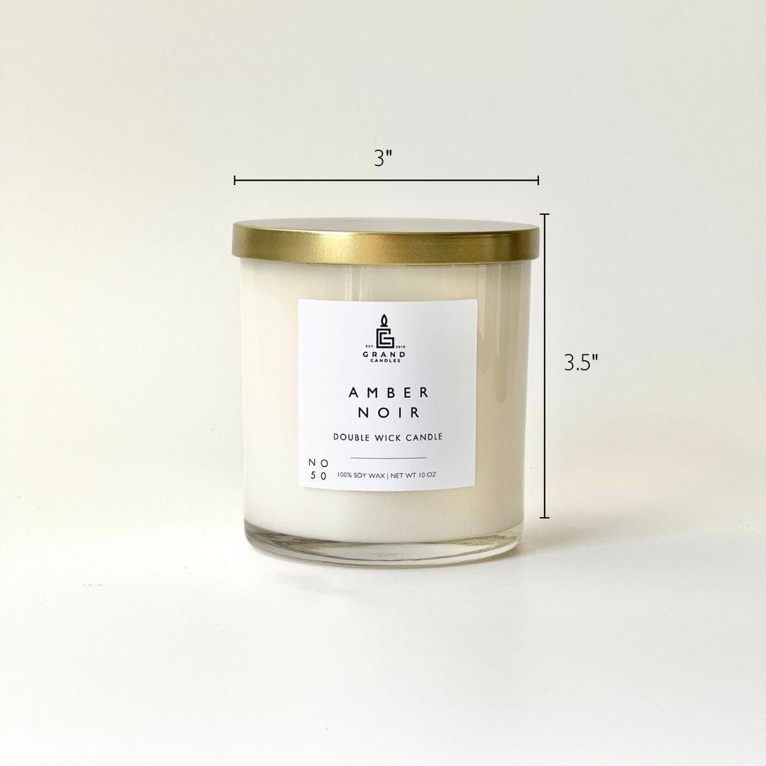 Amber Noir Candle  - Grand Candles LLC   