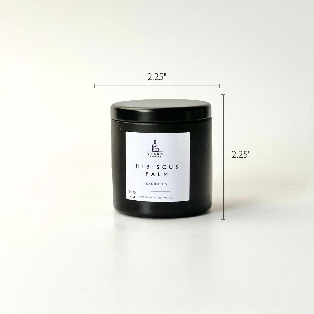 Hibiscus Palm Candle  - Grand Candles LLC   