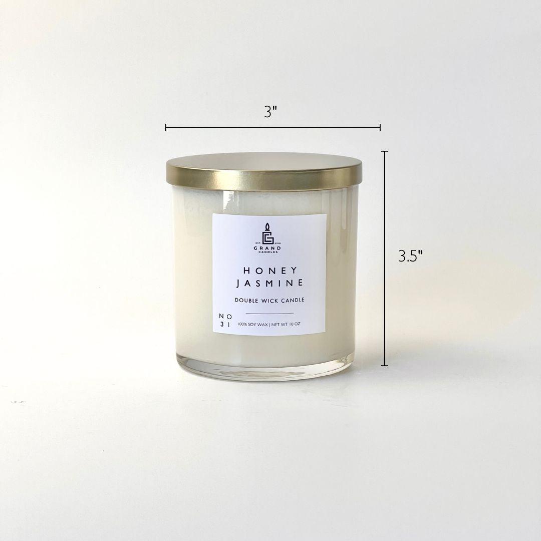 Honey Jasmine Candle  - Grand Candles LLC   