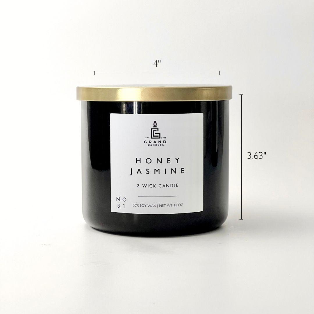 Honey Jasmine Candle  - Grand Candles LLC   