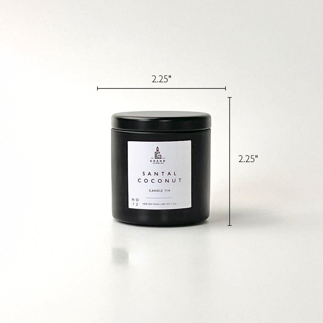 Santal Coconut Candle  - Grand Candles LLC   