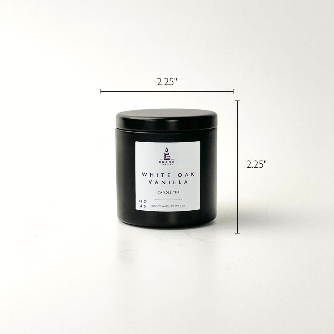 White Oak Vanilla Candle  - Grand Candles LLC   