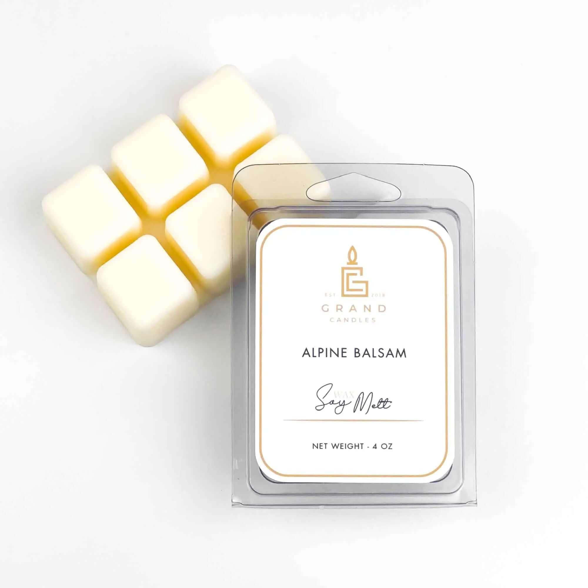 Alpine Balsam Soy Wax Melt  - Grand Candles LLC   