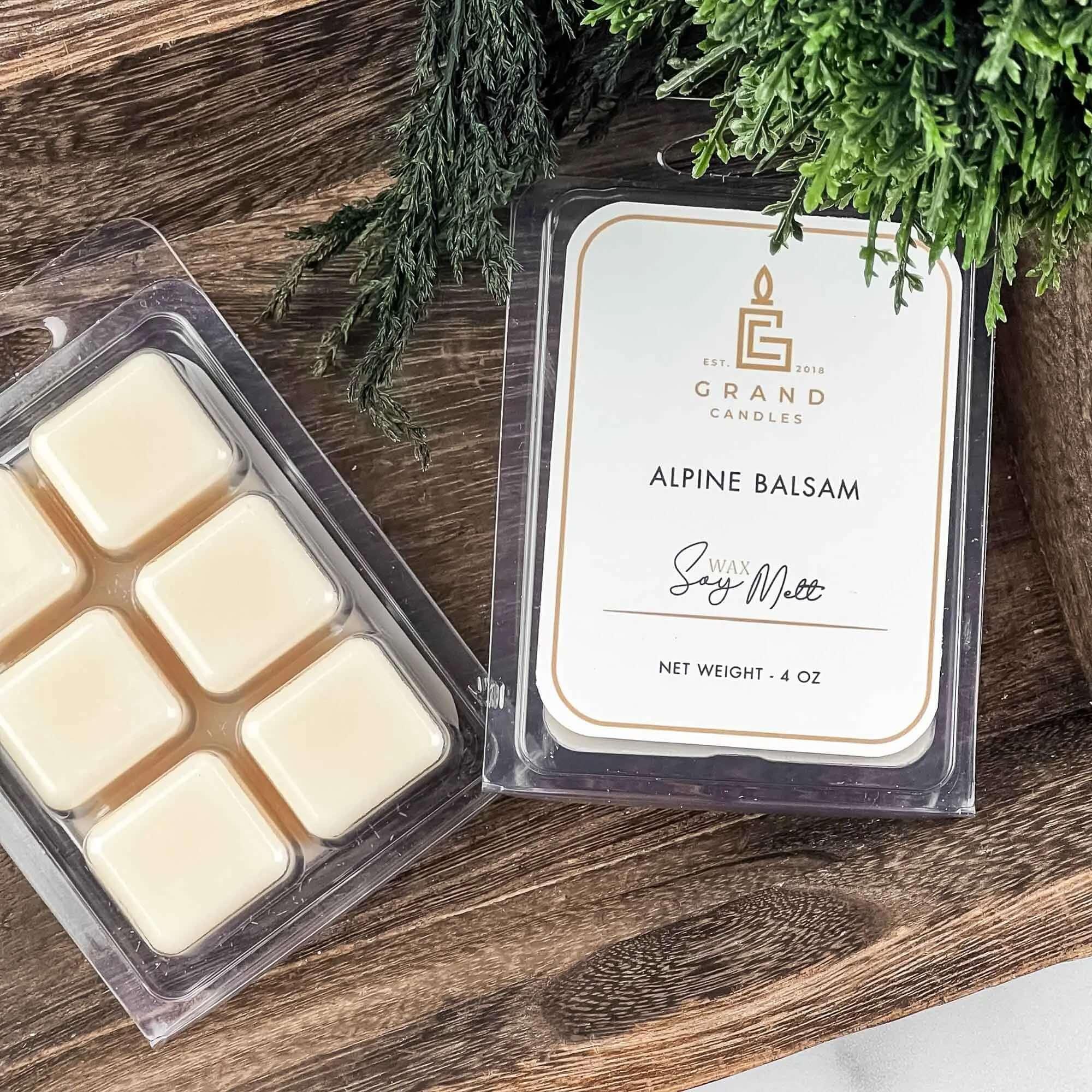 Alpine Balsam Soy Wax Melt  - Grand Candles LLC   