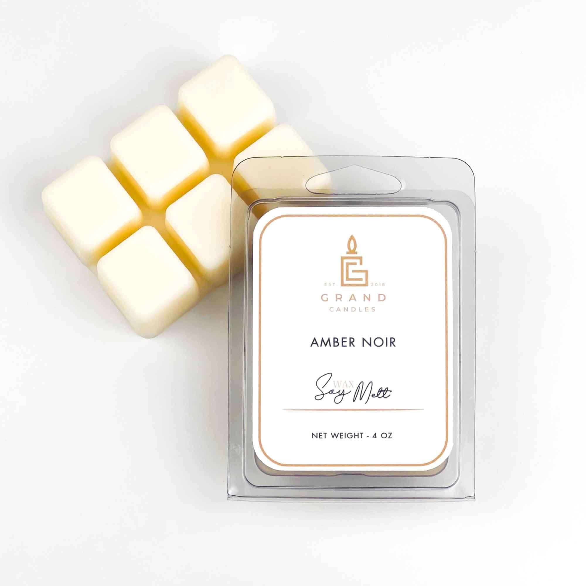 Amber Noir Soy Wax Melt  - Grand Candles LLC   